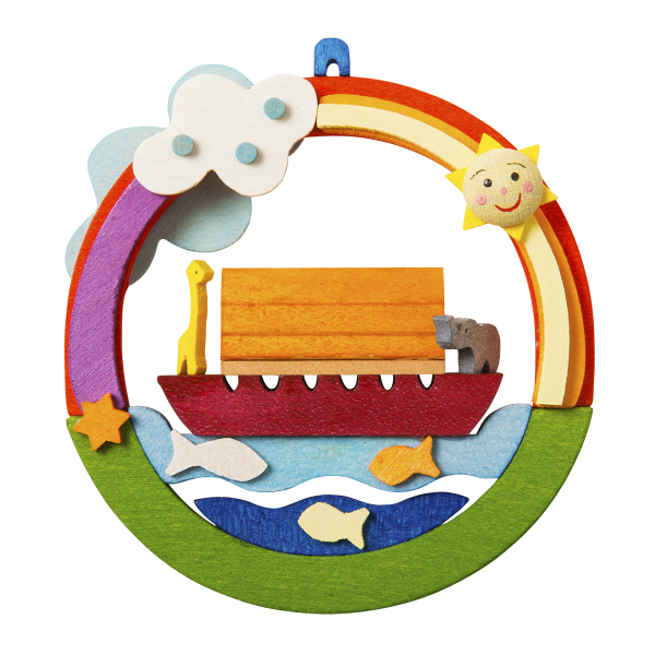 Diorama - Noah's Ark - Christmas tree decoration